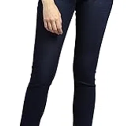 monte carlo Womens Dark Blue Light Wash Slim Fit Denim (2240811186DN)-picture-12
