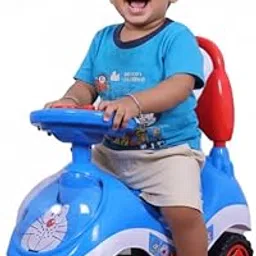 Brunte Iya Iya Ace Kids Push Car, Scratch Free PU Wheels, Ride on Magic Toys Car for Kids, Magic Twister Car for 3+ Years Boys & Girls, 100 Kgs Weight Capacity | 1_Year-Warrenty image 1