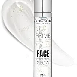 Seven Seas Prime Light Face Perfector Glow Primer Oils Absorbing, Moisturises and Smooths Skin Long lasting Matte + Poreless Finish- 30 ml (Transparent)-picture-41