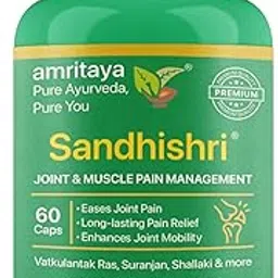 Sandhishri Capsules | Ayurvedic Joint & Mobility Support | Herbal Blend for Flexibility, Strength & Daily Comfort | 60 Veg Capsules-picture-23