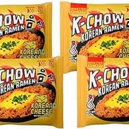 Masterchow k-chow korean Ramen cheese instant Noodles | Pack of 4 | Cheesy instant noodles | 99 grams each-picture-30