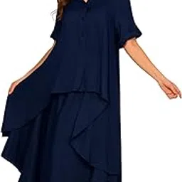 sun-rose fashions DESIGNER SILK CREPE KURTA PANT SET CORD SET DESIGNER UP N DOWN STYLE-picture-34