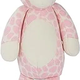 haus & kinder Knitted Giraffe Toys for Kids - Giraffe Toy Gift for Kids, Soft Toys for Girls & Soft Toys for Boys, Toddler Toys, Safe Toys for New Born Baby Boy and Girls, Pink-Natural, 10X25 CM, 1Pc-picture-23