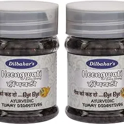 Dilbahar's Hing Goli Pachak | Digestive Heengwati Pachak | Mukhwas Mouth Freshener | Heeng Goli Churan | Churan Digestive | After-Meal Treat | Heengwati Extra Strong 45G Container Pack Of 2-picture-20