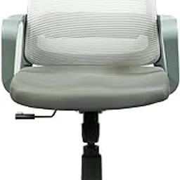 black & blues BETA Grey Ergonomic Mesh Office Chair, Grey, Height Adjustable with Wheels-picture-40