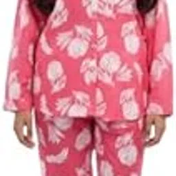 Magic Match Womens Cotton Printed Co-rd set – Soft & Comfortable Full Sleeve Corset Set | Stylish Loungewear for Daily Use. (IN, Alpha, M, Red)-picture-11