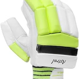 Whitedot PU Astral Cricket Batting Gloves, White-image-31