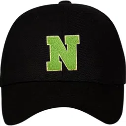 wrapping studio Personalized Stylish Caps with Random Initial Letter, Cap with Adjustable Strap for Unisex Cotton Caps for All Fashions-picture-21