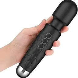 Yorbax Women's Battery Operated Waterproof Rechargeable Cordless Handheld Wand Vibrate Machine, Personal Body Massager Perfect for Pain Relief Massage (Multicolor)-image-61