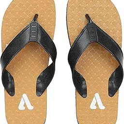 aqualite Men’s Slippers with Rubber Sole, Stylish Comfortable Chappal, Lightweight Slip-on Flat Slides, Durable Casual Slippers, Home, Beach, Indoor, Outdoor Size 6-10-picture-19