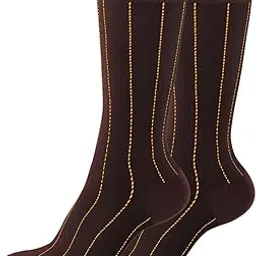 burchmarq Socks for Men, Premium Combed Cotton, Size UK 6 to 8 (24 to 26 cm), Crew Length, Pack of 1 Pair, Seamless, Formal and Dress Socks-picture-10