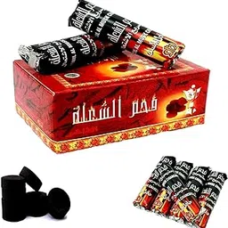 IMPRESSION LIGHTS Charcoal Tablets for Burning Dhoop/Frankincense (Pack of 10 Roll (100 DISC))-picture-24