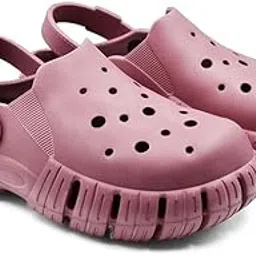 Womens Slip-On Crocs-Style Clogs | Crocs-Like Stylish Lightweight EVA Sleepers with Adjustable Strap | Anti-Slip Sole for Outdoor & Home Wear-image-1