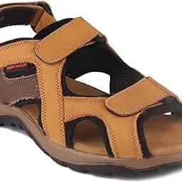 red chief Leather sandals for men-picture-25