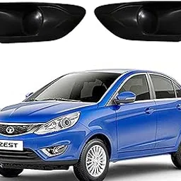 GS Grow n Shine FOG Lamp Bezel Compatible For TATA ZEST (Black Finish)-Set of 2(Pcs.)-image-5
