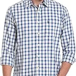 u.s. polo assn. Men's Plaid Regular Fit Tartan Check Twill Casual Shirt-picture-25