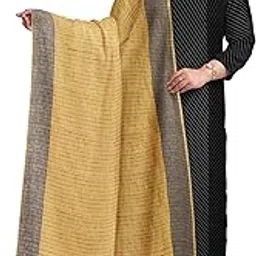 Women's Kashmiri Woolen Jacquard Shawl, Warm and soft, Faux Pashmina-image-4