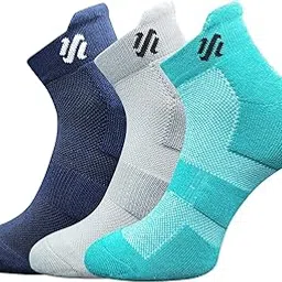 socksie Bamboo Ankle Socks for Men with Terry Cushioning | Anti-Bacterial, Breathable & Odor-Free | Extra Soft Padded for School, Office, Gym & Sports-picture-51