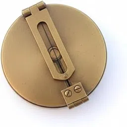 Antique Brass Engineer's Pocket Compass - Working Military Style Marching Compass for Hiking, Camping & Land Navigation - Surveyor's Tool Replica (NA1181)-image-97