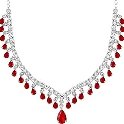 giva 925 Silver Classic Romance Necklace and Earrings Set | Gifts for Women and Girls | With Certificate of Authenticity and 925 Stamp | 6 Months Warranty*-picture-49