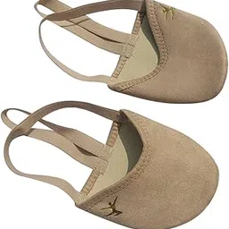 a&k l'ydia Dance Canvas Pirouette Half Toe Sole Shoes Rhythmic Gymnastics Socks for Ballet Jazz Competition Women&Men/Girls/Toddler/Kids-picture-19