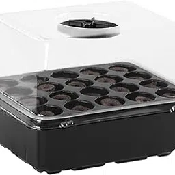 Creations Seed Starter Tray 20 Cells for Indoor Gardening Seedling Growing Microgreens|Home Decor|Figurines-picture-54