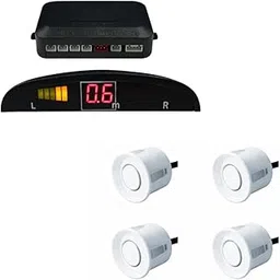 A2D Car Reverse Silver Parking Sensor With LED Display For Toyota Etios, Toyota Etios Liva, Toyota Corolla, Toyota Corolla Altis, Toyota Camry, Toyota Innova, Toyota Innova Crysta, Toyota Fortuner, Toyota Hilux, Toyota Land Cruiser, Toyota Vios, Toyota Prado-picture-18