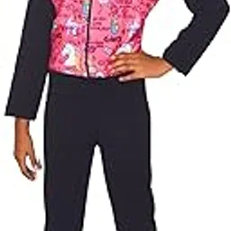 Aqua Holic Spandex Regular Fit Printed Full Sleeves Swim Suit for Girls | Swimming Suit | Adjustable, Breathable, Quick Drying Swim Suit for Swimming, Yoga, Gym Waterpark-picture-29