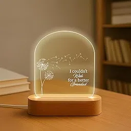 MerchX Tabletop Printed GrandFather Acrylic Plaque,Heartfelt Quote Gift for Grandpa, Birthday, Ready to Display Crystal-Clear Plaque with Wooden base. Design-014-picture-12