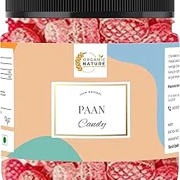 Organic Nature Paan Flavoured Candy(Delicious) 250 Gram (Jar Pack)-image-12