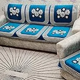 KREEVA Velvet Sofa Covers and Chair Cover for Five Seater,Set of 6(3+1+1)-picture-43