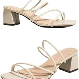 Uunda Fashion Women's Pointed Toe Block Heel Pumps for Office, Party and Formal Occasions-picture-32