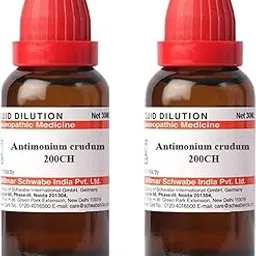 Dr. Willmar Schwabe India Antimonium Crudum 200 CH 30ml (Pack of 2)-picture-15
