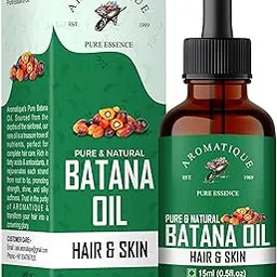 Aromatique Pure Batana Oil For Hair Growth,Skin Care.Cold Pressed Oil, Derived from the American oil palm nut. (15 ML)-image-64