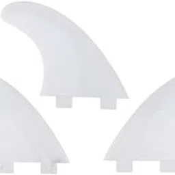 ELBME® 3Pcs/Set ard Surfboard Surfing Fins Thruster for FCS/Future Base White-picture-62