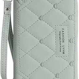 syga Women Hand Wallet Long Zipper Multi-Functional Versatile Wallet (Green)-picture-18