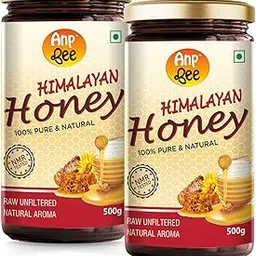 ANP BEE Himalayan Multiflora Honey 500gm, 100% Pure NMR Tested in German Lab, Natural Raw Honey with No Added Sugar, Unheated & Unprocessed, Helps in Curing Cough & Cold, Pack of 2-picture-13