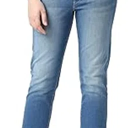 pepe jeans Women's High Rise Straight Jeans-picture-25