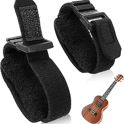 2 Pcs Guitar Fret Wrap, Guitar String Mute Dampener, Guitar Accessories, Professional String Muting Set for Studio Recording and Live Performance Includes Long and Short Wrap for Versatile Use-picture-30