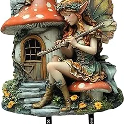 TRENDIVIBE Fairy Garden Stake Decor Sturdy Art Decorative for Garden Pathway Flower Bed 24X267cm-picture-33