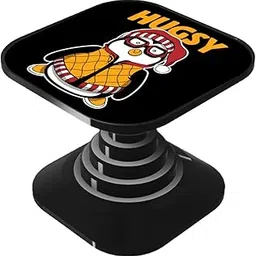 Gosmartkart® Super HD Matte Finish Mobile Holder Finger Go Grip Socket Made for Smartphones and Tablets - Hugsy Joeys Stuffed Penguin Friends Article/Design-picture-25