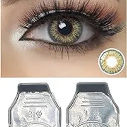 Diamond Eye Envy Green Candy Pack - Zero Power Color Contact Lens Dailies (2 Lens/Box)-picture-51