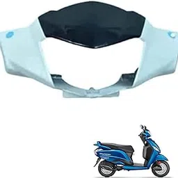 GadiBike Headlight Visor/Head Light White Compatible with Hero Maestro-picture-67