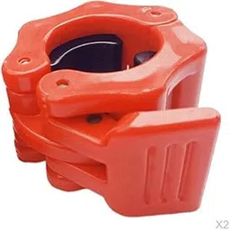 MERISHOPP 2X Dumbbell Clamp Collars Barbell Lock Gym Weight Bar Clip Red|Sporting Goods | Fitness Running & Yoga | Strength Training | Barbells & Attachments-image-50