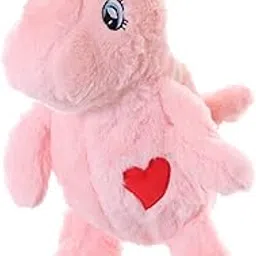 SwooK Plush Horned Unicorn Furry Stuffed Kids Toy Bag Sling Bag Cute Travel Picnic Bag for Girls Kids Sling for Small Accessories,Gifts,Fun (Pink)-picture-13