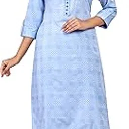 raadhya Unique Design Hand Embroidered Cotton Long Kurti for Women-picture-39
