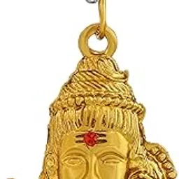 missmister: lifestyle for a grand life Missmister Gold plated Bholenath Mahadev Shiv pendant Hindu God Men Women (MM7600PCKL-N)-picture-36