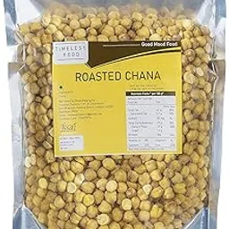 Timeless Food Roasted Chana Without Skin 400g | Bhuna Chana | Roasted Chickpeas | Healthy & Crunchy Snack-picture-19