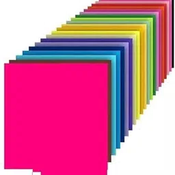 Eclet Neon Origami Paper 15 cm X 15 cm Pack of 100 Sheets (10 sheet x 10 color) Fluorescent Color Both Side Coloured For Origami, Scrapbooking, Project Work.174-image-23
