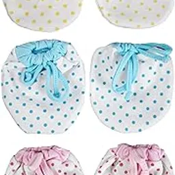 Cuteably Newborn Cloth, Unisex (White DOT)-picture-17